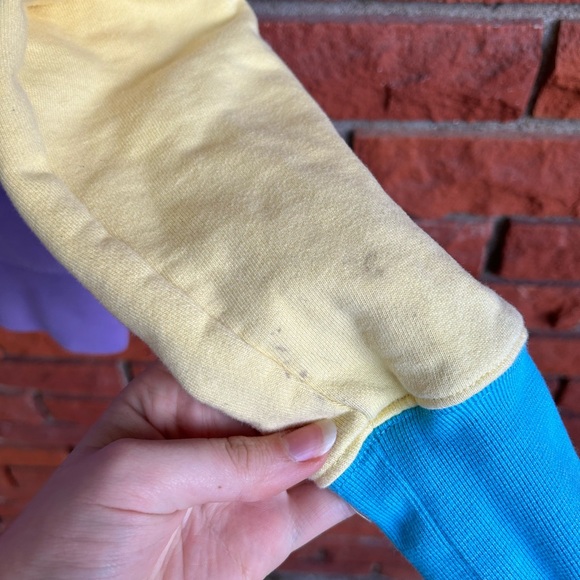 Teddy Fresh Spongebob colourblock hoodie - Picture 9 of 10